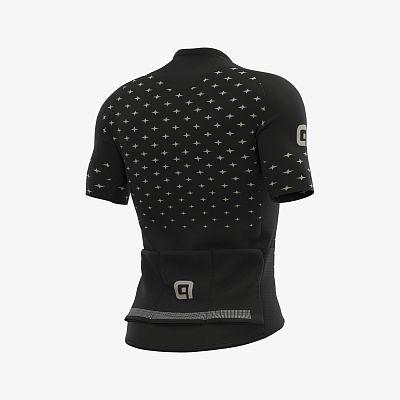 Превью  Велоджерси с коротким рукавом ALE Stars Men Black/Dove Grey